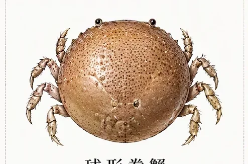 光手滑面蟹